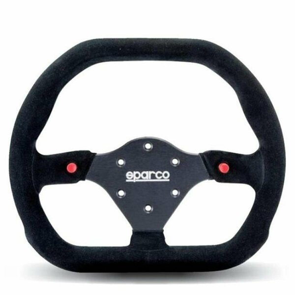 Sparco 310 x 260 mm Suede Steering Wheel, Black 015P310F2SN